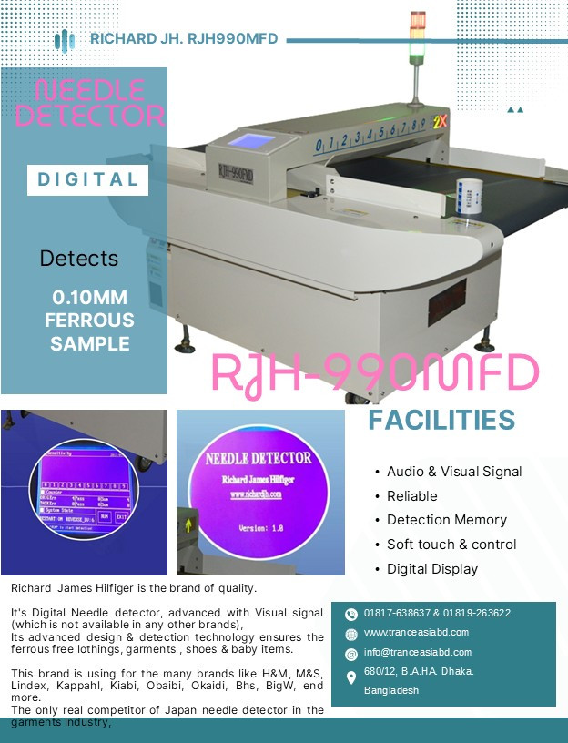 Hashima type Digital Needle Detector RJH990FMD